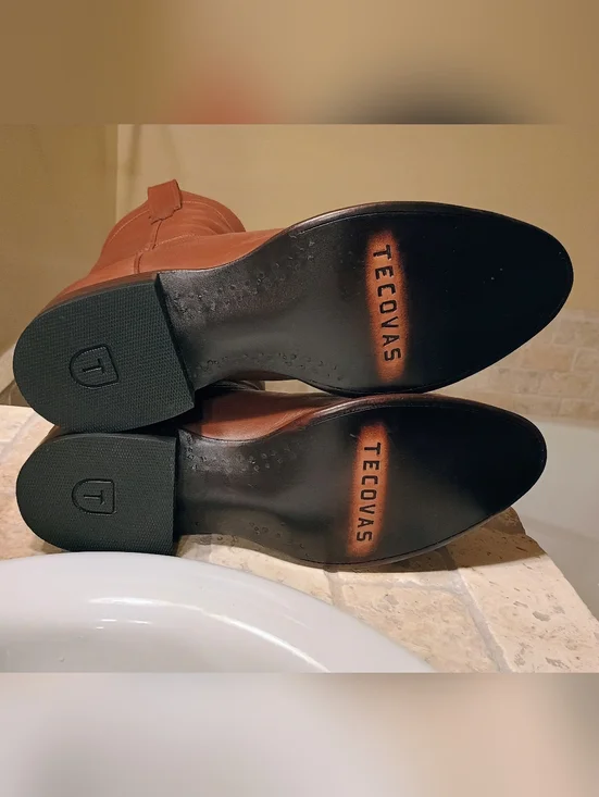 Men's Tecovas The Earl in Bourbon Calf - Picture 4 of 5